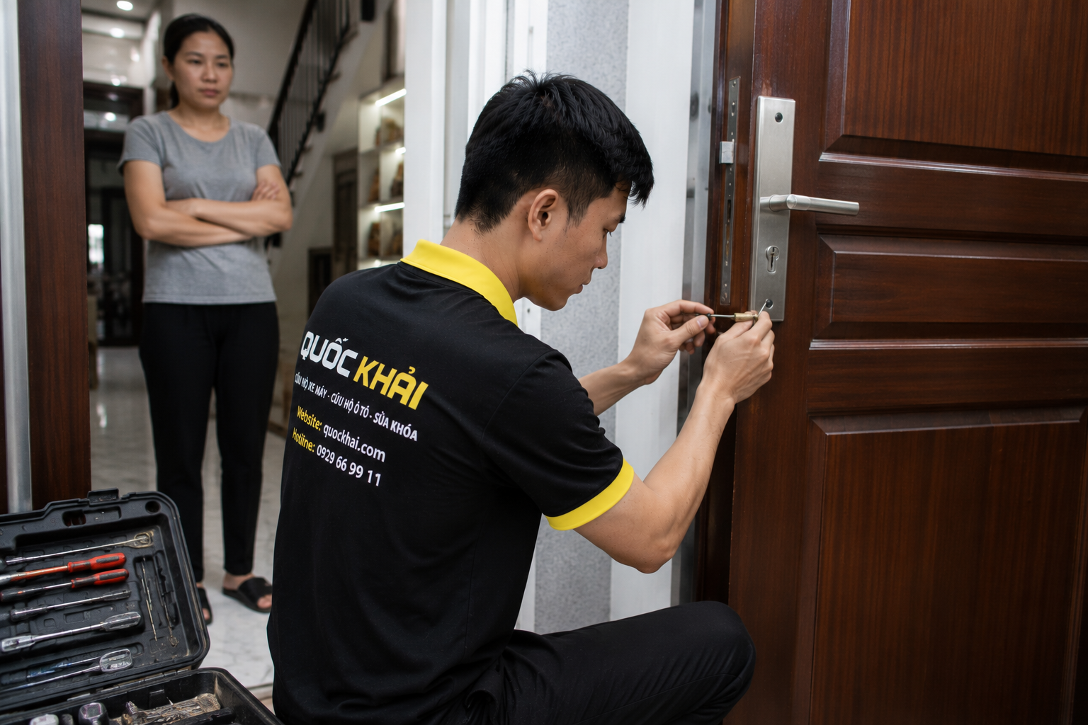 Sửa Khóa Tận Nơi 24/7 Hà Nội & TP.HCM | Quốc Khải 6 Sửa Khóa Tận Nơi 24/7 Hà Nội & TP.HCM | Quốc Khải
