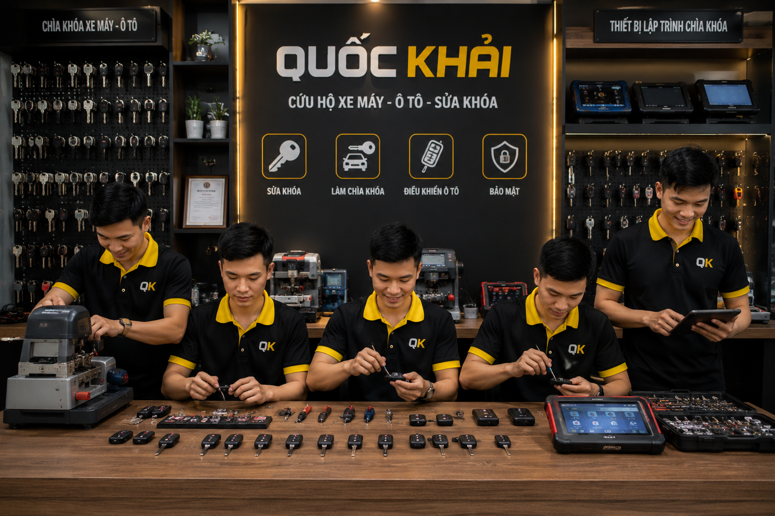 Sửa Khóa Tận Nơi 24/7 Hà Nội & TP.HCM | Quốc Khải 8 Sửa Khóa Tận Nơi 24/7 Hà Nội & TP.HCM | Quốc Khải